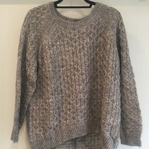 Chunky long sweater